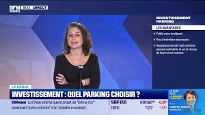 Plateau de débat de BFM Business sur l'investissement parking