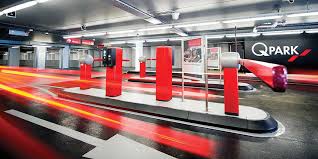 Parking moderne géré par un grand opérateur